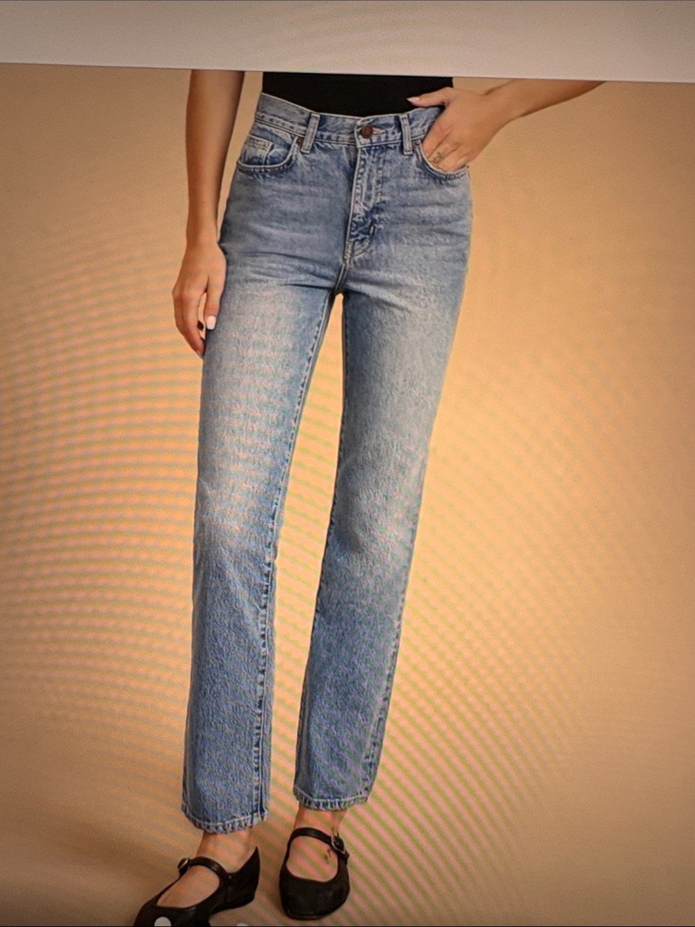 La Ligne The Molly Straight Leg Jeans 26